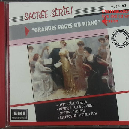 CD piano classique Grandes Pages du Piano Beethoven Schubert Chopin Aldo Ciccolini interprétations occasion - CD