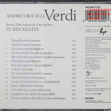 Scene Notebooks - Patricia Kaas - CD