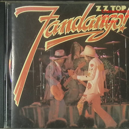 CD ZZ Top – Fandango!, album rock blues américain, classique du groupe rock texan avec morceaux live et studio - CD