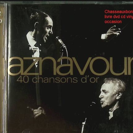 40 Chansons D’or - Charles Aznavour - Coffret CD Chanson Française Collector - CD