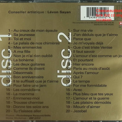 40 Chansons D’or - Charles Aznavour - Coffret CD Chanson Française Collector - CD