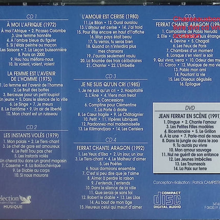 Coffret 5 CD Compilation - Jean Ferrat - Chanson Française Classique - CD