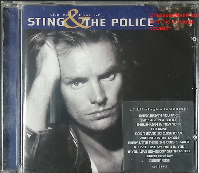 CD Sting / The Police – The Very Best Of Sting & The Police, compilation best of rock britannique et pop rock culte - CD