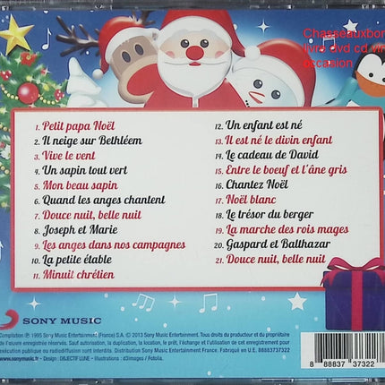 CD Spécial Noël – Le Top des Tout P’Tits, compilation chansons de Noël pour enfants, musiques festives et comptines de fête - CD