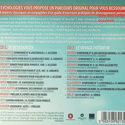 CD Voyage au cœur de soi – Relaxation, musique bien-être, méditation et détente profonde - CD