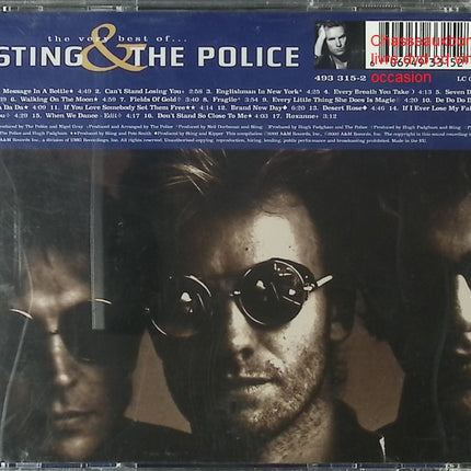 CD Sting / The Police – The Very Best Of Sting & The Police, compilation best of rock britannique et pop rock culte - CD