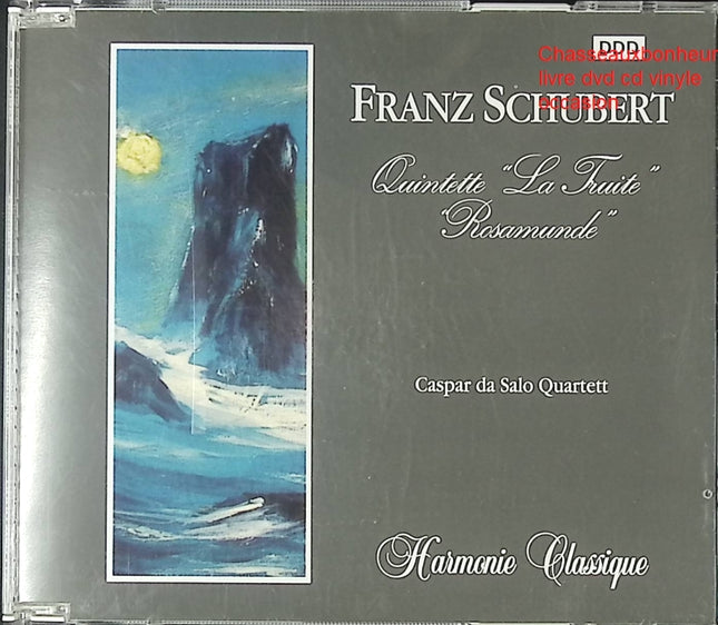 CD Schubert – Forellenquintett, musique de chambre classique, quintette avec piano en La majeur D.667 - CD