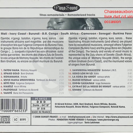 Africa – From Dakar to Johannesburg – Compilation Musiques Africaines Traditionnelles, Afrobeat & World Music – CD d’occasion - CD