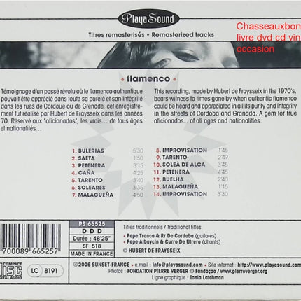 Spain – From Granada to Sevilla – Compilation Musiques Espagnoles Flamenco & Traditions Andalouses – CD d’occasion - CD