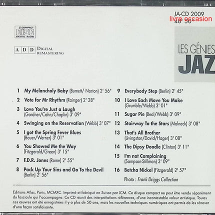 Scene Notebooks - Patricia Kaas - CD