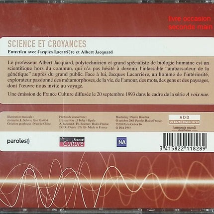 Scene Notebooks - Patricia Kaas - CD