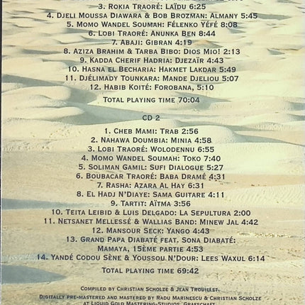 CD musique du monde Desert Blues Vol.2 Rêves d'Oasis Majid Bekkas Boubacar Traoré Rokia Traoré Bob Brozman Djeli Moussa Diawara Momo Wandel Soumah occasion - CD
