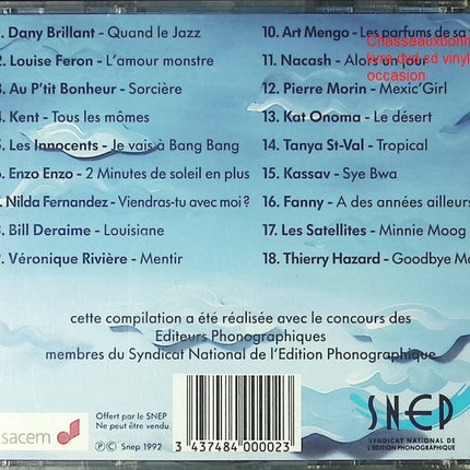 CD La Semaine du Disque – Sélection Variété 92, compilation hits variété française et internationale années 90 - CD