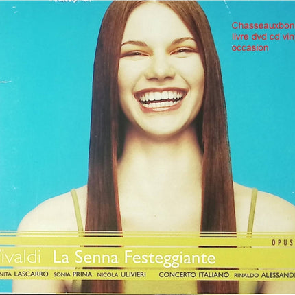 CD Vivaldi – La Senna Festeggiante, opéra baroque italien, musique classique interprétée par Concerto Italiano - CD