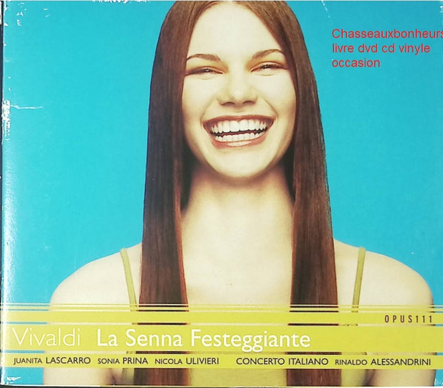 CD Vivaldi – La Senna Festeggiante, opéra baroque italien, musique classique interprétée par Concerto Italiano - CD