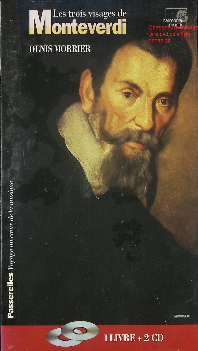 CD musique ancienne Denis Morrier Les Trois Visages de Claudio Monteverdi musique baroque vocale occasion - CD