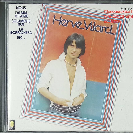 CD Hervé Vilard – Nous, album chanson française, variété romantique et titres intemporels - CD