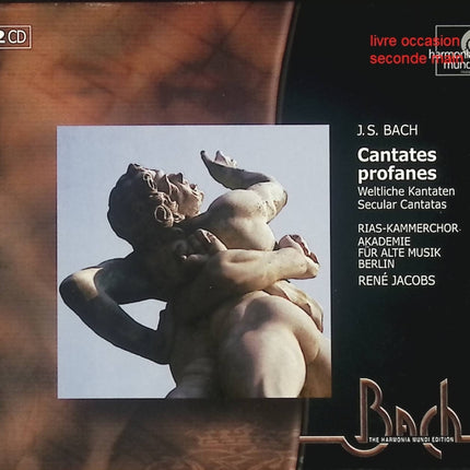 CD musique baroque – J.S. Bach – Cantates Profanes – RIAS-Kammerchor, Akademie Für Alte Musik Berlin, René Jacobs - Compact Discs - CD