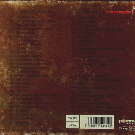 Notre Dame de Paris – Vollständige Fassung im Palais des Congrès – Verschiedene Künstler – CD