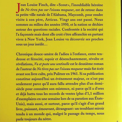 Gehe und stelle einen Wächter – Harper Lee – Buch