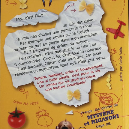 Mystère et rigatoni - Andreas Steinhöfel - livre