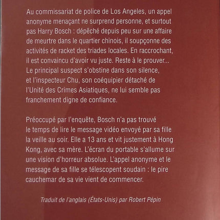 Les neuf dragons - Michael Connely - livre