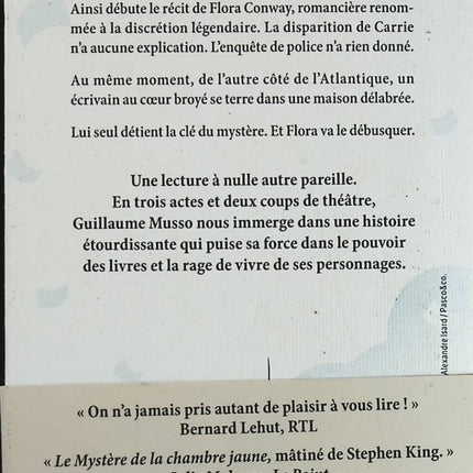Life is a novel - Guillaume Musso - book
