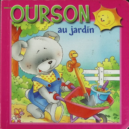 Ourson au jardin - Editions minuscules - livre