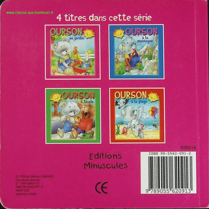 Ourson au jardin - Editions minuscules - livre