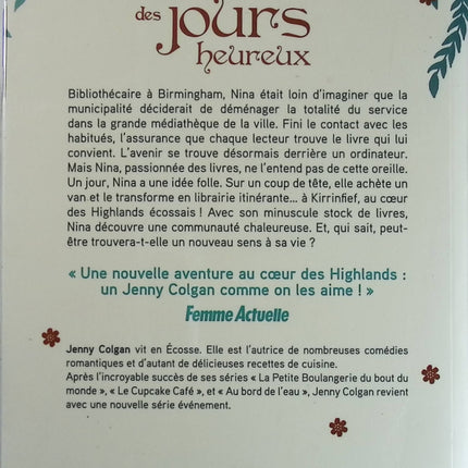 The Charming Bookstore of Happy Days - Jenny Colgan - book