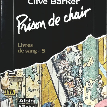 Livres de sang, tome 5 - Prison de chair - Clive Barker - livre