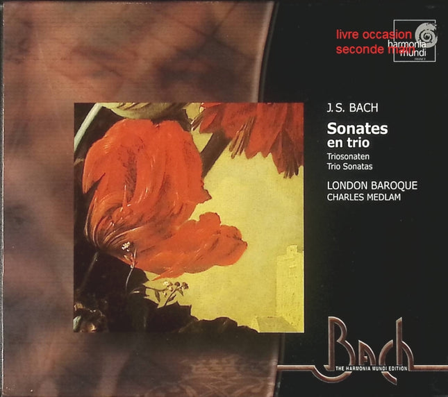 J.S. Bach London Baroque Charles Medlam Sonates en Trio CD musique classique baroque instruments à cordes et orgue - Compact Discs - CD