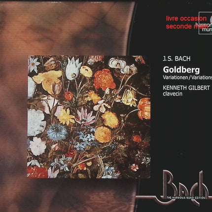 Johann Sebastian Bach Kenneth Gilbert Variations Goldberg CD musique classique baroque clavecin - Compact Discs - CD