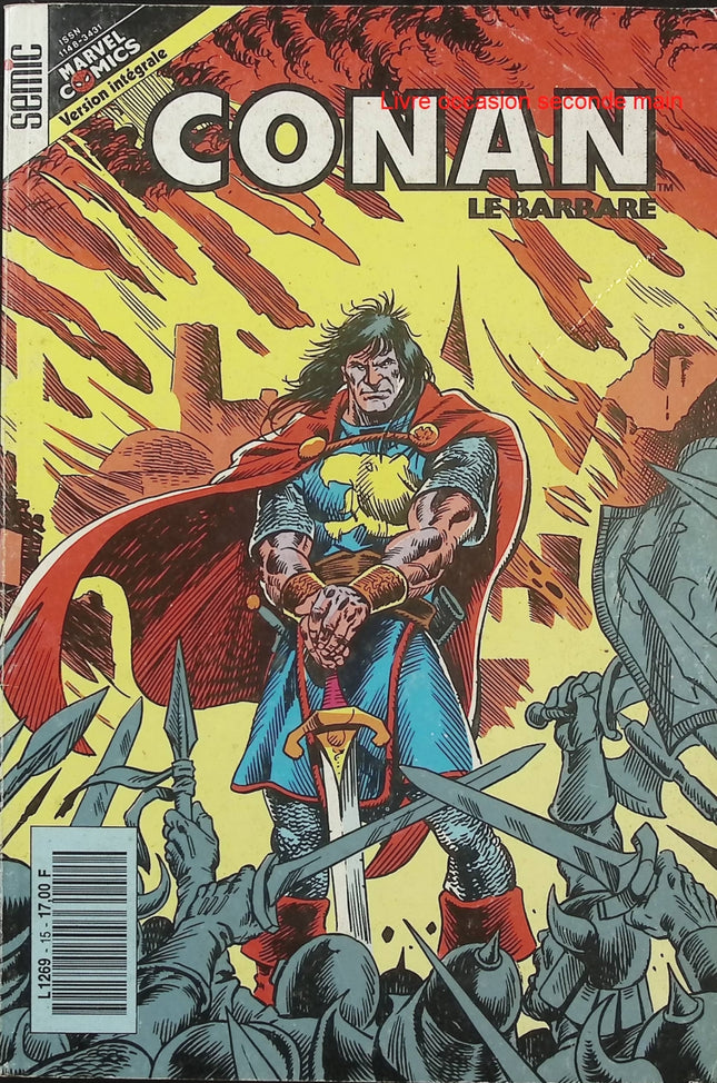 Conan Le Barbare N°15 – Marvel Comics Semic – Comics Conan vintage d’occasion - Livre BD