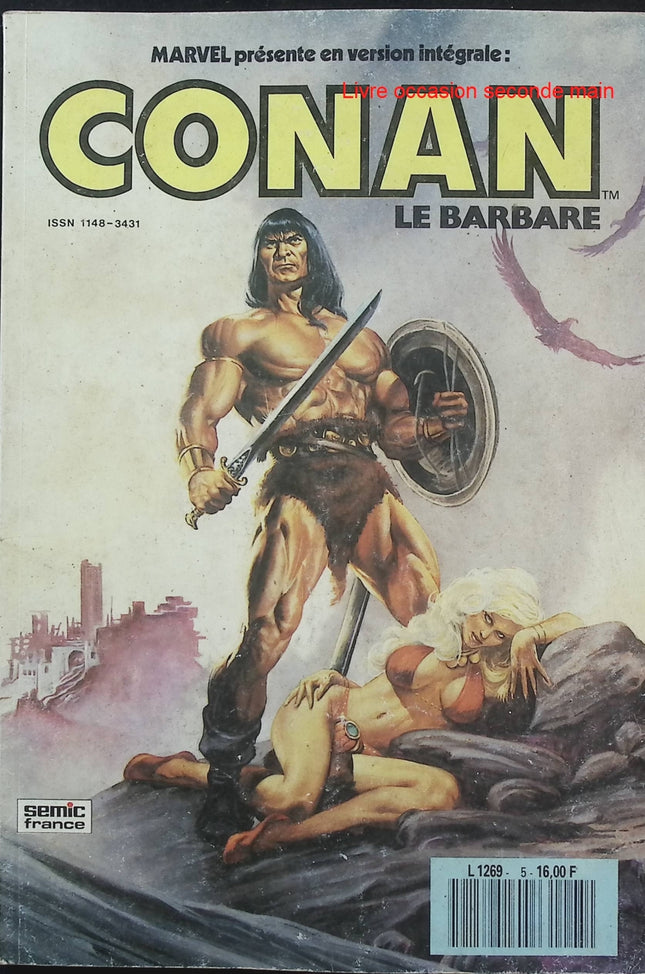 Conan Le Barbare N°5 – Marvel Comics Semic – Comics Conan vintage d’occasion - Livre BD