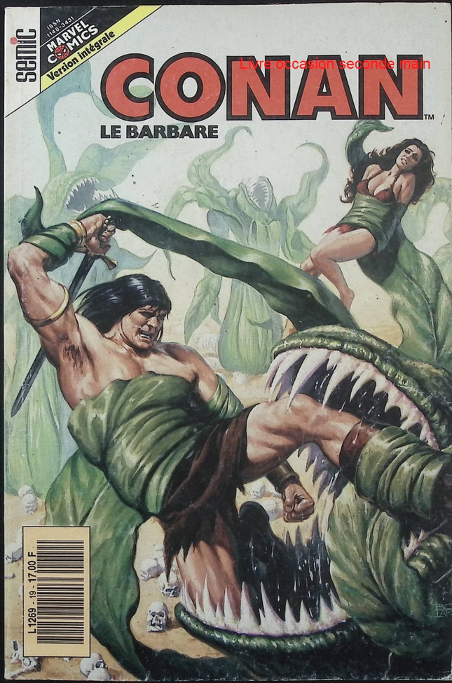 Conan Le Barbare N°19 – Marvel Comics Semic – Comics Conan vintage d’occasion - Livre BD