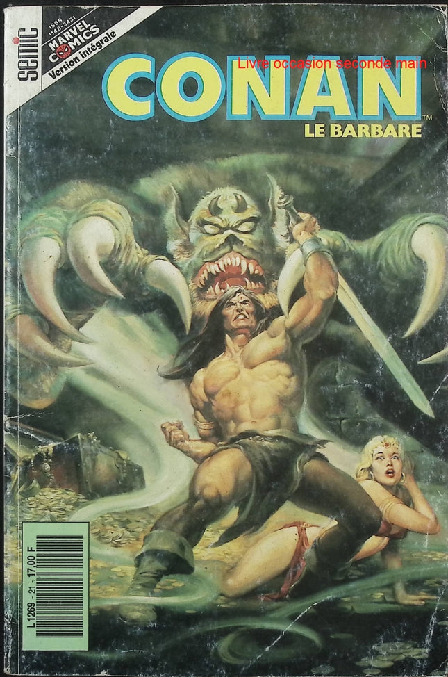 Conan Le Barbare N°21 – Marvel Comics Semic – Comics Conan vintage d’occasion - Livre BD