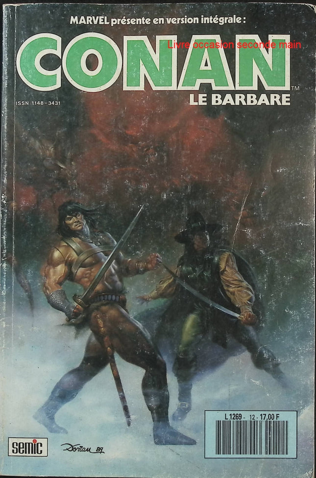 Conan Le Barbare N°12 – Marvel Comics Semic – Comics Conan vintage d’occasion - Livre BD