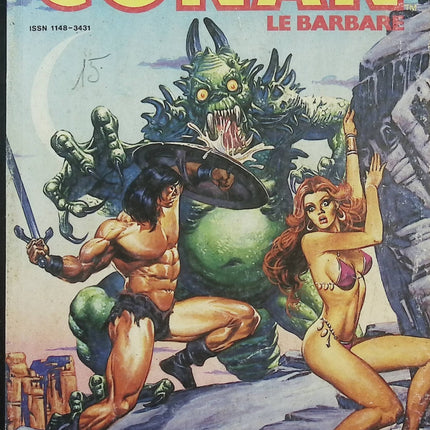 Conan Le Barbare N°10 – Marvel Comics Semic – Comics Conan vintage d’occasion - Livre BD