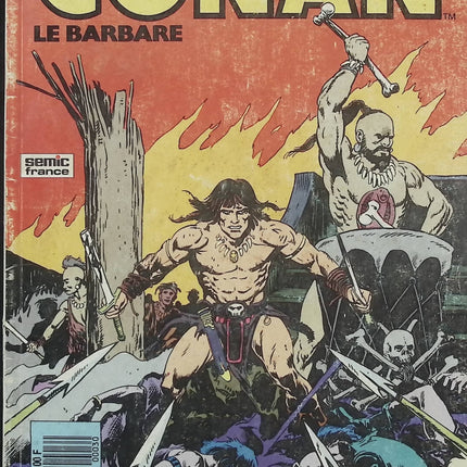 Conan Le Barbare N°3 – Marvel Comics Semic – Comics Conan vintage d’occasion - Livre BD