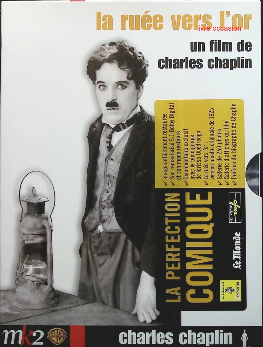 La Ruée vers l'or - Charles Chaplin - DVD