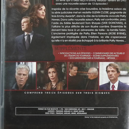 Damages - Saison 3 - DVD