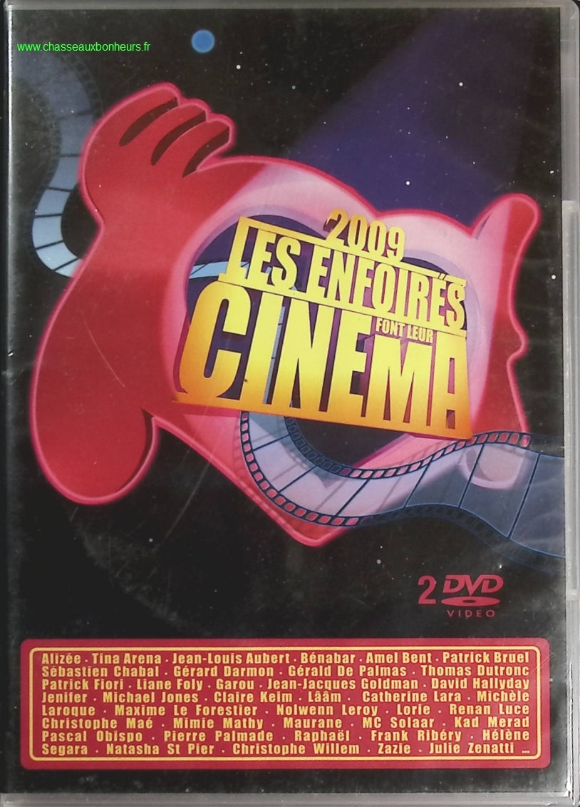 Les enfoirés font leur cinéma - Les Enfoirés - DVD