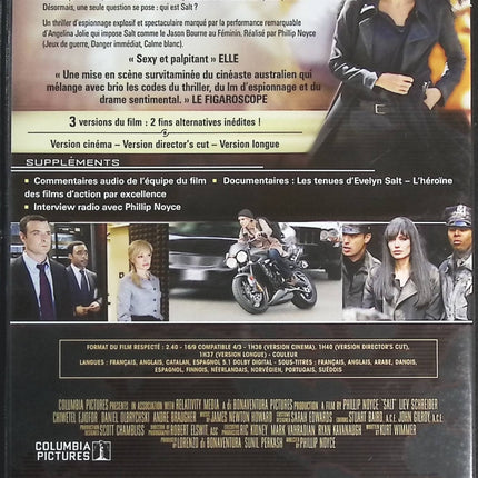 Salt - Angelina Jolie - DVD