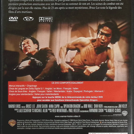Opération dragon - Bruce Lee - DVD