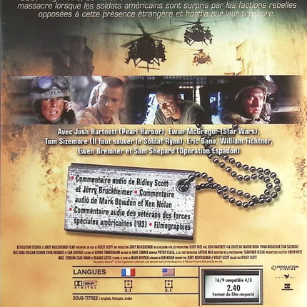 La Chute du Faucon Noir - Josh Hartnett - DVD