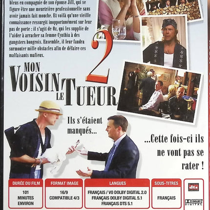 Mon voisin le tueur 2 - Bruce Willis - DVD