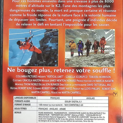 Vertical Limit - Chris O'Donnell - DVD