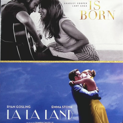 A Star is Born + La La Land - Lady Gaga Emma Stone - DVD