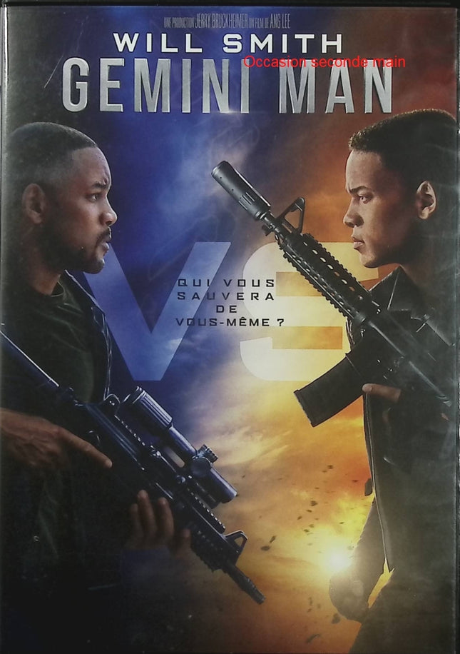 Gemini Man DVD Will Smith Ang Lee Action Science-Fiction Thriller Agent Tueur Clone – DVD